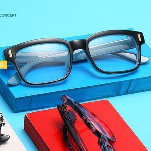 Glasses Anti UV Blue Light Eye Protection Blue Acc